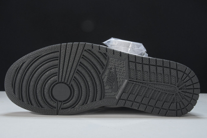 Air Jordan 1 Retro High Black White Light Smoke Grey 555088-035