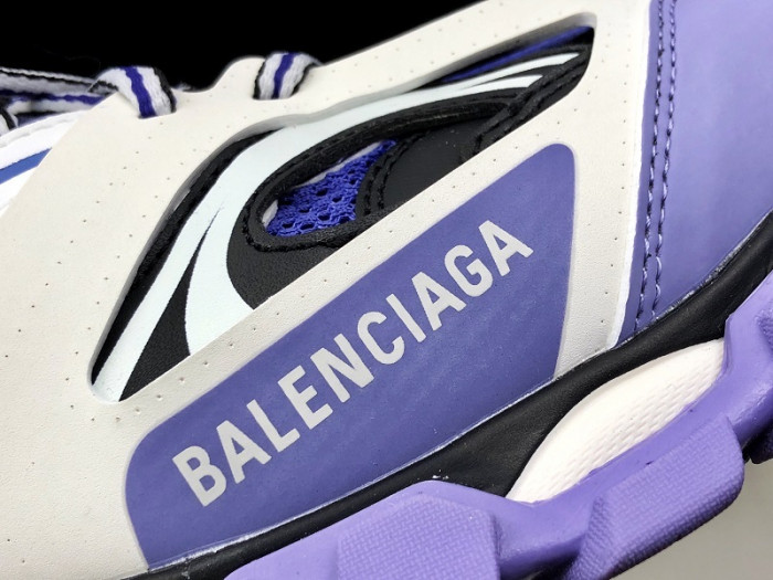 BLCG Sneaker Tess.s.Gomma white-black-purple 542023 W1GB1 8322